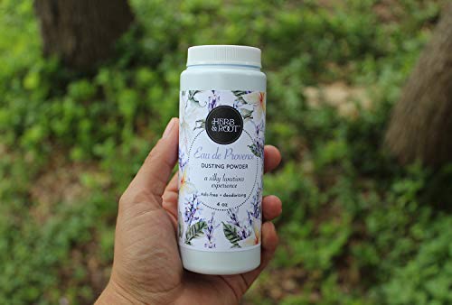 image for Herb & Root Lavender Jasmine, Bergamot, Talc-Free, Silky Dusting Powde