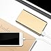 Polanfo 12000mAh Portable External Power Bank - Gold