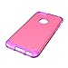 LUVVITT [Ultra Armor] Shock Absorbing Case Best Heavy Duty Dual Layer Tough Cover for Apple Phone 6 / Phone 6s (4.7) Purple/Pink
