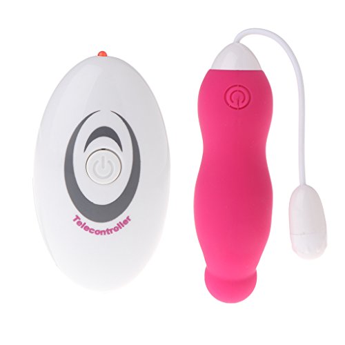 Rainly Pink 12 Frequency Waterproof Wireless Remote Control Whisper Quiet, Waterproof, Wireless, Neck Shoulder Back Body Tool