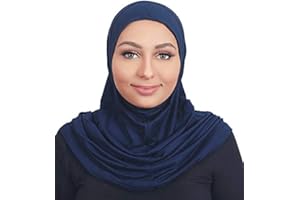 AL AMIRA One Piece Cotton Hijab – Easy Slip-On Style