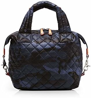 MZ Wallace Dark Blue Camo Oxford Small Sutton Bag