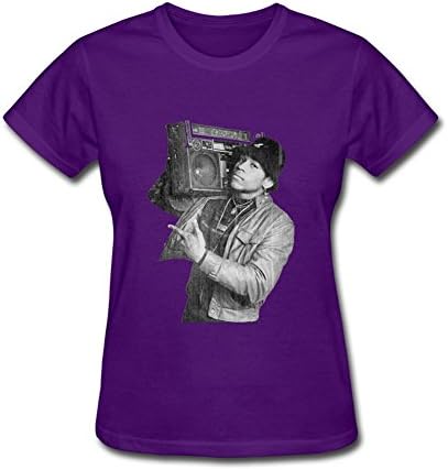 Foxgax Women's Retro LL Cool J With Radio Photo T shirts