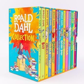 Amazon.com: Roald Dahl Collection 16 Books Box Set: 9780241377291