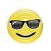Floatie Kings Shades Emoji Pool Float - Giant Premium Inflatable Raft