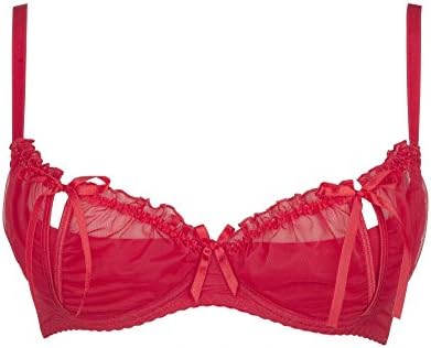 Magenta V-6441 Half Cup Bra by Axami