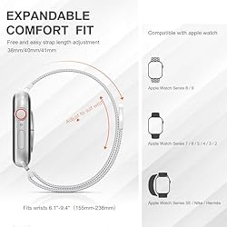 Stainless Steel Milanese Loop Compatible with Apple