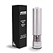 MERCIER Automatic Electric Salt or Pepper Grinder Mill, Battery Powered with LED Light At Bottom