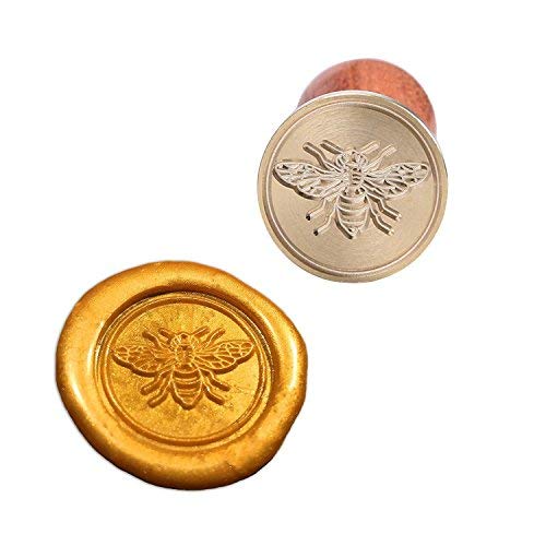 Bee Wax Seal Stamp, niceeshop(TM) Vintage Metal Sealing Stamp for Envelopes, Invitations, Party Invitation, Letter - Thumbnail 4