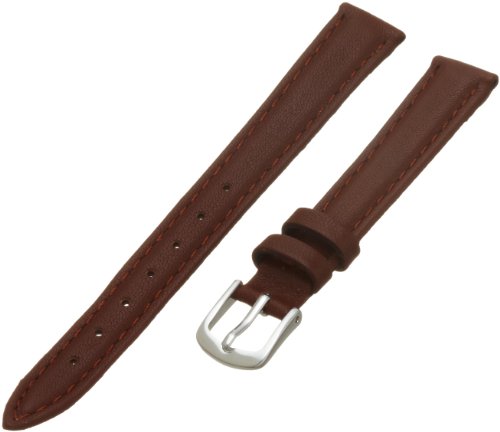 Hadley-Roma Women's 12mm Watch Strap, Color:Brown (Model: LSL714RR 120)