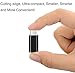 Josi Minea x5 Pcs USB 3.1 Type C [ USB-C ] to Micro USB Adapter Connector for Samsung Galaxy S8 & S8 Plus, Google Pixel, LG G6 / G5 / V20, Nexus 5X / 6P, New Macbook, OnePlus 3/2 - Black [ 5 Pack ]
