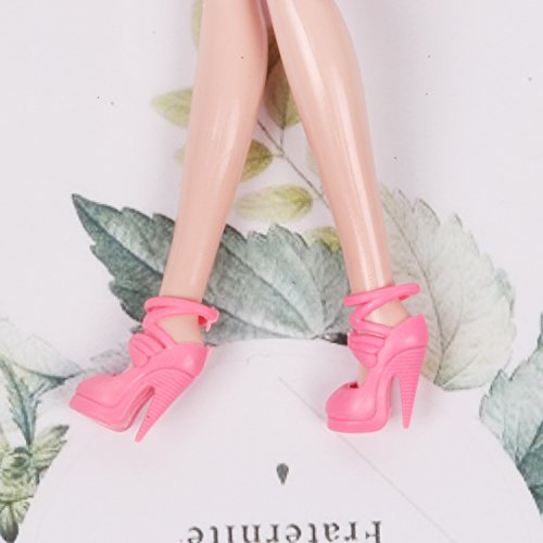 3 Doll+Shoes+Accessory+Pairs+Playset