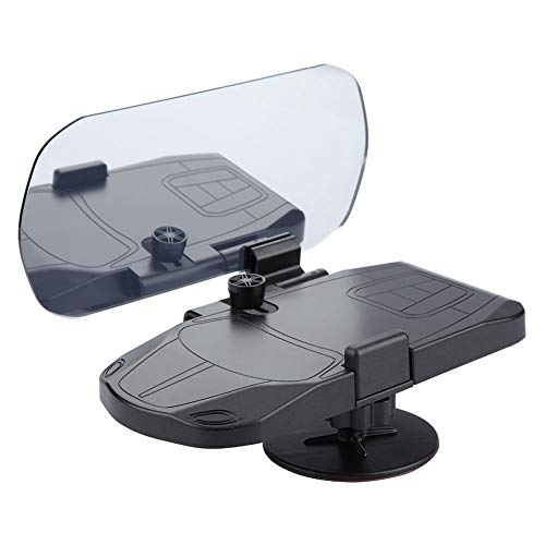 Wireless Car Charger Mount Phone Holder GPS Projection Navigation Image Reflector Projector Holder HUD Phone Holder (Color : Black) - Thumbnail 3