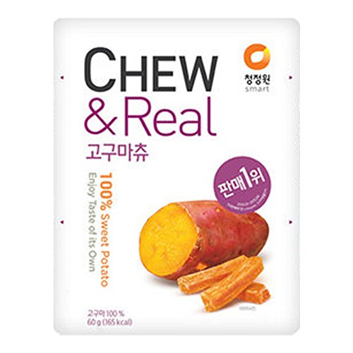 CJW 100% Dried Sweet Potato Chew Snack 2.11 Oz. (Pack of 3)