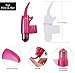 Pure Love Vibrating Tongue Shaped Finger Sleeve, Waterproof and Multi Speed Bullet, Stimulator for Clitoral, Anal, Vaginal and Testicular Pleasure, Adult Sex Toy for Men, Women and Couples, Pink Color
