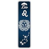 DG Graphics Leo Zodiac Sign Art Decor 2'' x 8'' Vinyl Decal Sticker Wall Window Any Smooth Surface
