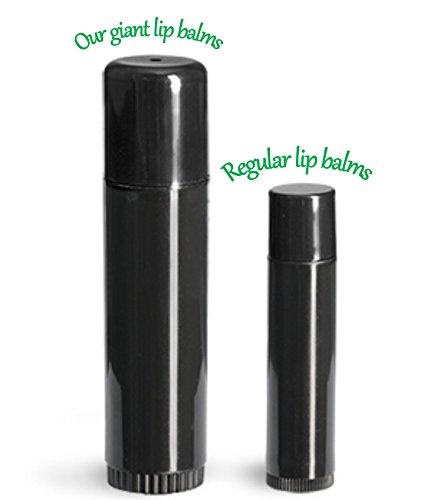 Giant Jumbo all-in-one LIP BALM & SOLID LOTION STICK - Shea Peppermint scent