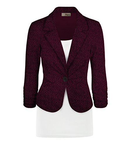 Women s casual work office blazer jacket jk1131 8294 wi…