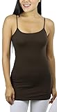 ToBeInStyle Women’s Long Layering Cotton Tank Top