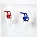 KUPPET 5 Gallon Water Cooler Dispenser Top Loading Freestanding Water Dispenser with Storage Cabinet, Two Temperature Settings-Hot, Cold, WHITE