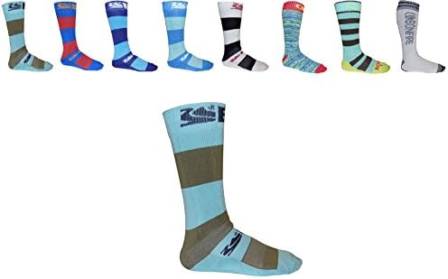Bonfire Sport Premium Snowboard Socks / Ski Socks Unisex ✓ Performance Winter Sport Socks with Reinforced Compression Arch (BFS 117, S/M)