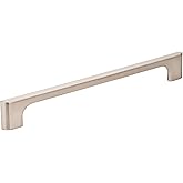 Jeffrey Alexander Leyton Cabinet Pull, Satin Nickel