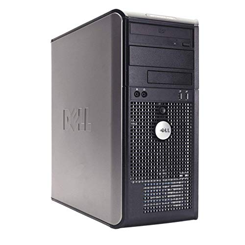 Dell Optiplex 780 Minitower Business High Performance Desktop Computer PC (Intel Dual-Core Processor up to 3.0GHz, 8GB DDR3 Memory, 2TB HDD, DVD, Windows 7 Professional) (Renewed)