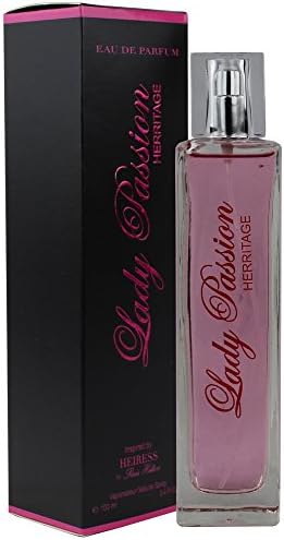 Inspired By Heiress By Paris hilton, Lady Passion Heritage Perfume For Women - 3.4 Fl Oz/100 Ml Eau De Parfum