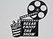 JNJ Metalworks Clapboard, Movie Reel Relax Enjoy the Show Home Movie Theater Decor Metal Wall Art