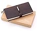 Leather Writing Journal Notebook Refillable, Handmade Travelers Notebook for Men & Women, Perfect for Writing, Gifts, Travelers, Standard Size 8.5