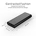 AIRGINE Type-C/USB-C Power Bank, 20000+ mAh Portable Charger with Type-C Input&Output High Capacity Smart Quick Charging Powerbank 2-Port USB External Battery Pack (Black)