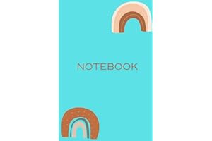 Notebook: Bohemian Minimalist Blank Lined Book
