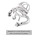TERNENCE Stainless Steel Male Chastity Device Ergonomic Design Male Adult Game Sex Toy (45mm M Size)