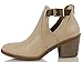 Soda Women's Kurt Faux Leather Cut out Side Buckle Strap Ankle Boot