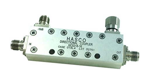 16 dB SMA Directional Coupler From 2 GHz to 18 GHz Rated To 50/39 Watts