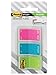 Post-it Study Flags, Three Bright Colors with Messages: Study, To Do, On Test