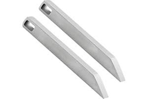 2 Pack Pry Bar, The Mighty Bar, Heavy Duty Keychain Pry Bars for Every Day Carry, Mini Stainless Steel Key Chain for Woodwork