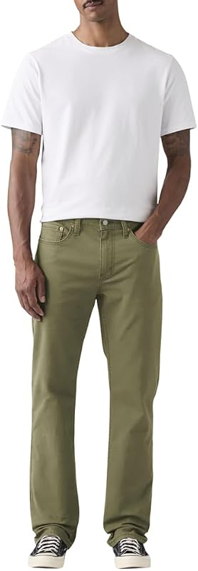 Herren 514 Straight Hose, Olive Night, 36W / 34L