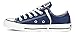 Converse Chuck Taylor All Star Canvas Low Top Sneaker, Navy ,6.5 mens_us/8.5 womens_us