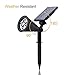 YINGHAO Solar Lights Spotlight High Power Outdoor Landscape Lighting Waterproof Wall Light Security Night Lights, Solar Spotlight Outdoor for Flag Pole, Pack of 4
