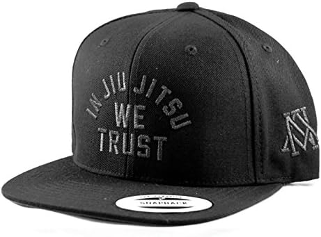 Newaza In Jiu Jitsu We Trust Hat - Black/Black