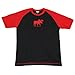 LazyOne Unisex Classic Moose Red PJ T Shirt Adult