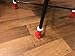 Chair Leg Socks, Outgeek 24 Pack Knitted Furniture Feet Socks Chair Leg Floor Protectors (Red)
