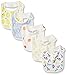 Rosie Pope Baby Girls' 5-Pack Sweet For Spring Bibs