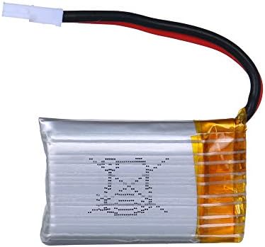 LandFox XK A110/A100 2.4G 3CH FPV RC Airplane Spare Part 3.7v 300mAH Lipo Battery White