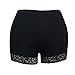 HelloTem Women Lace Seamless Butt Hip Enhancer Shaper Panties Underwear , Black , (US Size 4-6) M