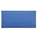 SlipX Solutions Blue Extra Long Rubber Safety Bath Mat (18 x 36 Inch, 220 Suction Cups, Great Non-Slip Coverage)