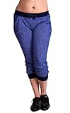 Ladies Plus Size Banded Waist Knit Drawstring Sweatpants, Multiple Colors Available