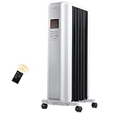 Space Heater, 1500W Oil Filled Radiator Heaters