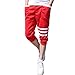 Magiftbox Men's Slim Fit Harem Jogging Sports Stripe Pants